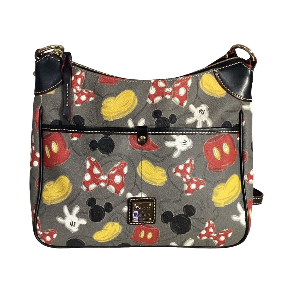 Dooney & Bourke x Disney Mickey Mouse Body Parts Crossbody Shoulder Bag - Picture 1 of 11